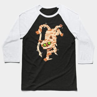 Cat-acomb (Mummy Cat) Baseball T-Shirt